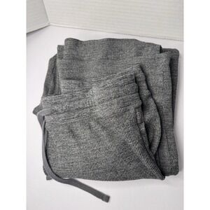 Gilly Hicks Holister Size Small Gray Lounge Pants Wide Leg Drawstring Waist